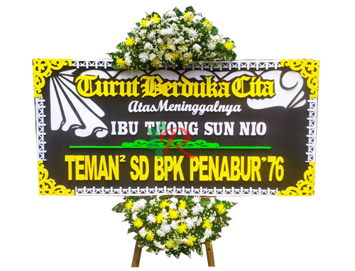 Bunga Papan Dukacita #09