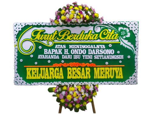 Bunga Papan Ucapan Duka Cita #23