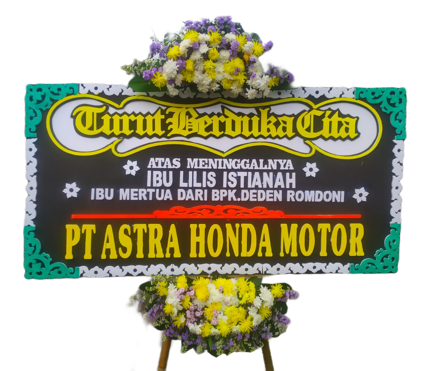 Bunga Papan Dukacita #43