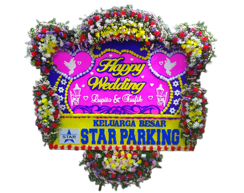 Bunga Papan Wedding #04