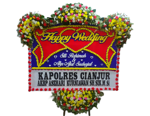 Bunga Papan Wedidng #05