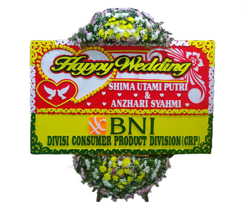 Bunga Papan Wedding #07