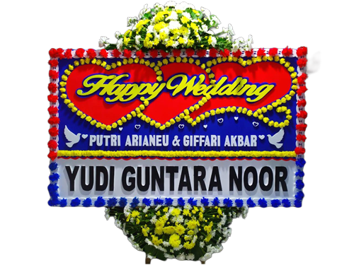 Bunga Papan Wedding #11