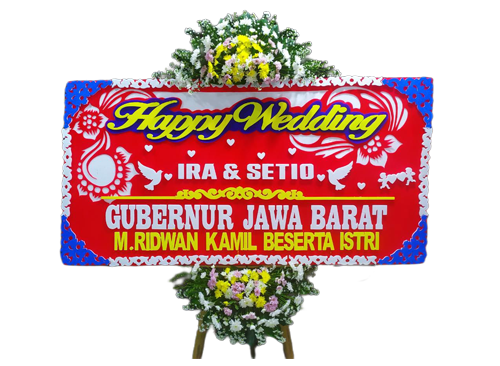 Bunga Papan Wedding #14