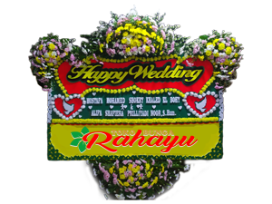 Bunga Papan Wedding #18
