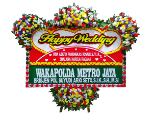Bunga Papan Wedding #22