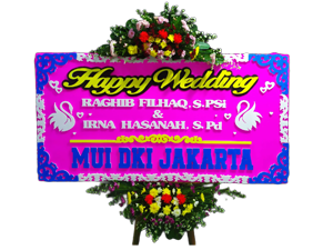 Bunga Papan Wedding #23