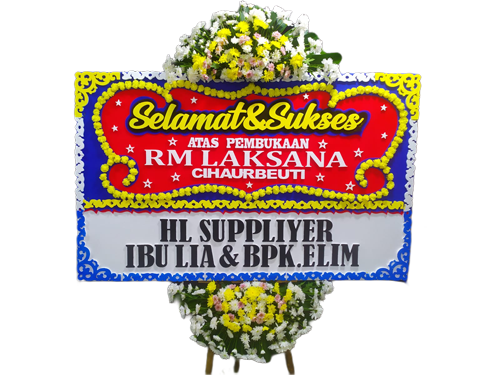 Bunga Papan Ucapan Selamat Sukses #07