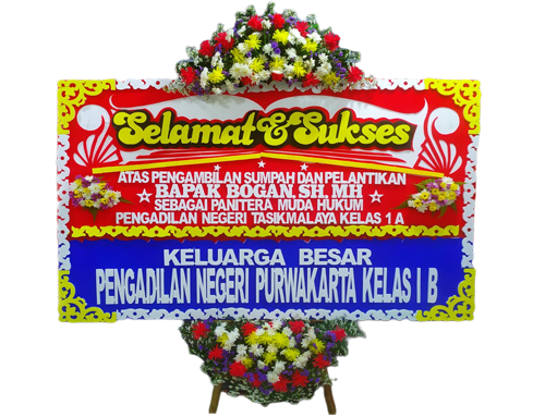 Bunga Papan Ucapan Selamat Sukses #08